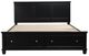 Signature Design by Ashley® Lanolee Black Full Panel Storage Bed-2