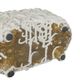 A & B Home Gray Footed Long Planter with Patterns-5
