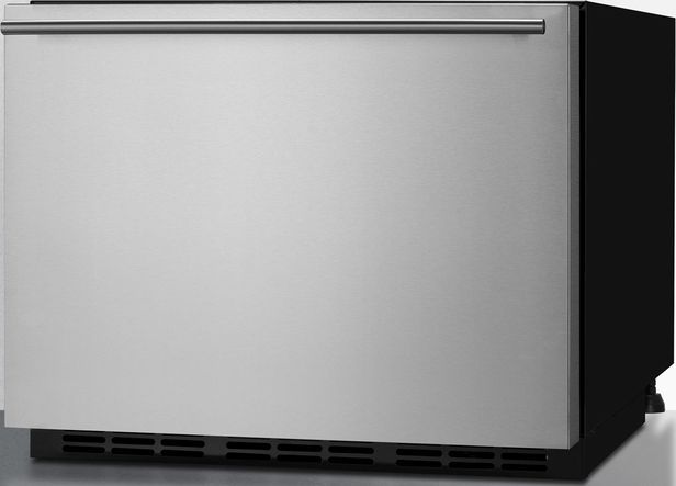 Summit® 1.6 Cu. Ft. Stainless Steel Refrigerator Drawer-1