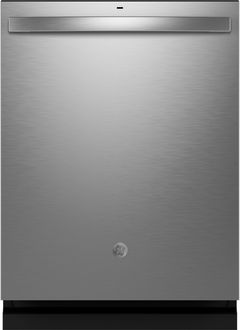 GE® 24" Fingerprint Resistant Stainless Steel Top Control Built In Dishwasher