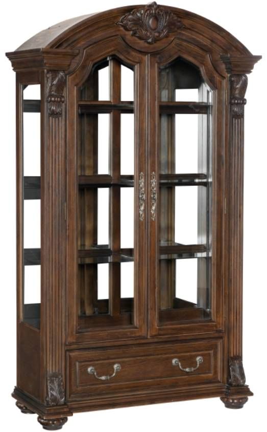 Homelegance® Bergen Dark Oak Curio