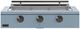 Caliber™ Rockwell Social 3-Burner Bluestone Built-In Natural Gas Grill with Pewter Hardware-0
