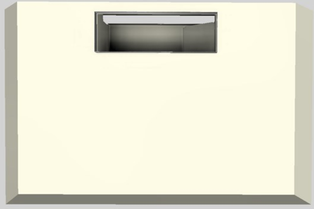 Vent-A-Hood® K Series 30" Biscuit Wall Mounted Liner Insert-2