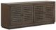 Liberty Furniture Aspen Sky Weathered Saddle Brown Media Console-0