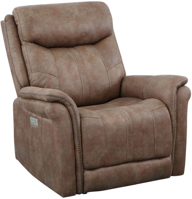 Steve Silver Co. Morrison Camel Dual Power Recliner-0
