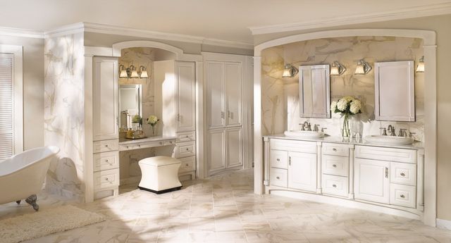 Moen® Waterhill® Brushed Nickel Three Globe Bath Light-2