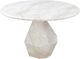TOV Furniture Esme White Indoor/Outdoor Round Dining Table-3