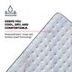 Sealy® Posturepedic® Dallas 14" Wrapped Coil Medium Euro Pillow Top Full Mattress-4
