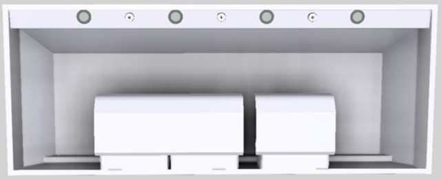 Vent-A-Hood® Designer Series 60" White Wall Mounted Range Hood-1