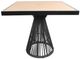 CabanaCoast® Customizable Cove Synthetic Fiber 32" Outdoor Square Dining Table-1