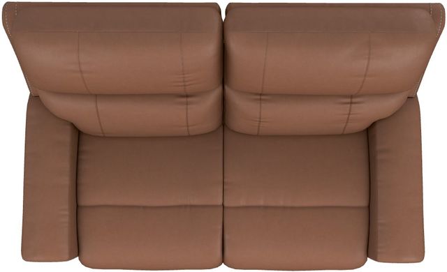 La-Z-Boy® Apollo Caramel Leather Manual Reclining Loveseat-4