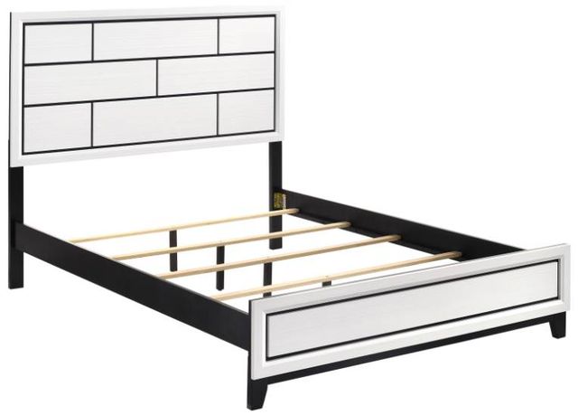 Homelegance® Davi White Eastern King Panel Bed-3