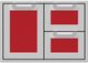 Hestan® AGSDR Series 30” Matador Outdoor Combo Door/Drawer-0