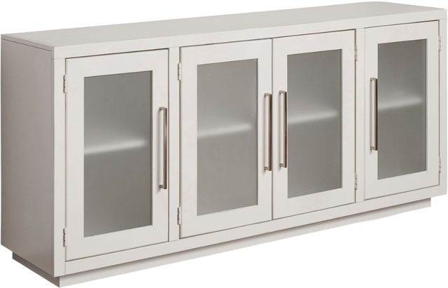aspenhome® Perry White 66" Console with 4 Doors-0