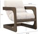 TOV Furniture Palma Cream/Dark Ash Accent Chair-2