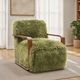 Furniture of America® Elardo Green Accent Chair-1