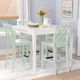Powell® Maui 5-Piece Mint/White Counter Dining Set-1