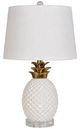 Lamps Per Se Glossy White/Plating Gold Table Lamp-0