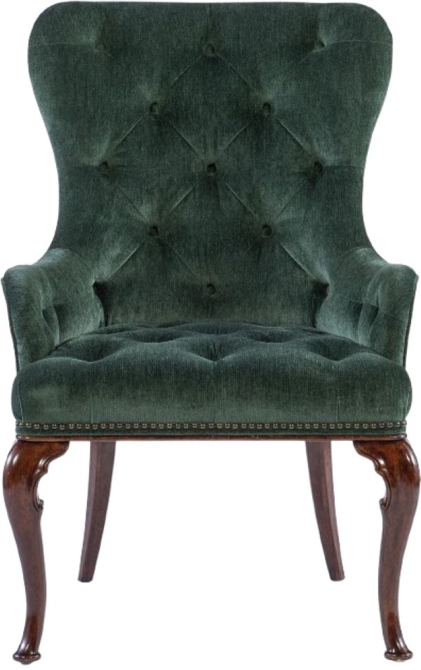 Hooker® Furniture Charleston Maraschino Cherry/Venice Pine Host Dining Arm Chair-2