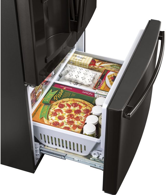 GE® 27.8 Cu. Ft. Black Slate French Door Refrigerator-2
