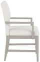 Fairfield® Arie Sheer Dove/White Arm Chair-2