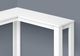 Monarch Specialties Inc. White 36" Corner Console Table-1