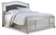 Signature Design by Ashley® Coralayne 6-Piece Silver California King Panel Bed Set-1