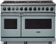 Viking® 7 Series 48'' November Sky Sealed Burner Pro Style Dual Fuel Range-0