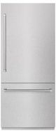 ZLINE 36 in. 19.8 Cu. Ft Satin Stainless Steel Built In Bottom Freezer Refrigerator-0