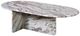 Dovetail Furniture Christos Brown/White Coffee Table-0