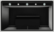Vent-A-Hood® 48" Black Wall Hood-1
