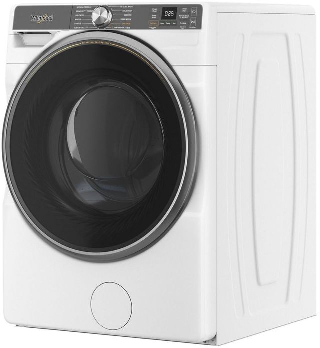 Whirlpool® White Front Load Washer & Gas Dryer Laundry Pair-4