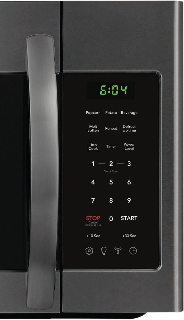 Frigidaire® 1.8 Cu. Ft. Black Stainless Steel Over The Range Microwave-4