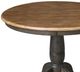 John Thomas Furniture® Dining Essentials Hickory Round Dining Table with Coal Traditional Pedestal Base-1