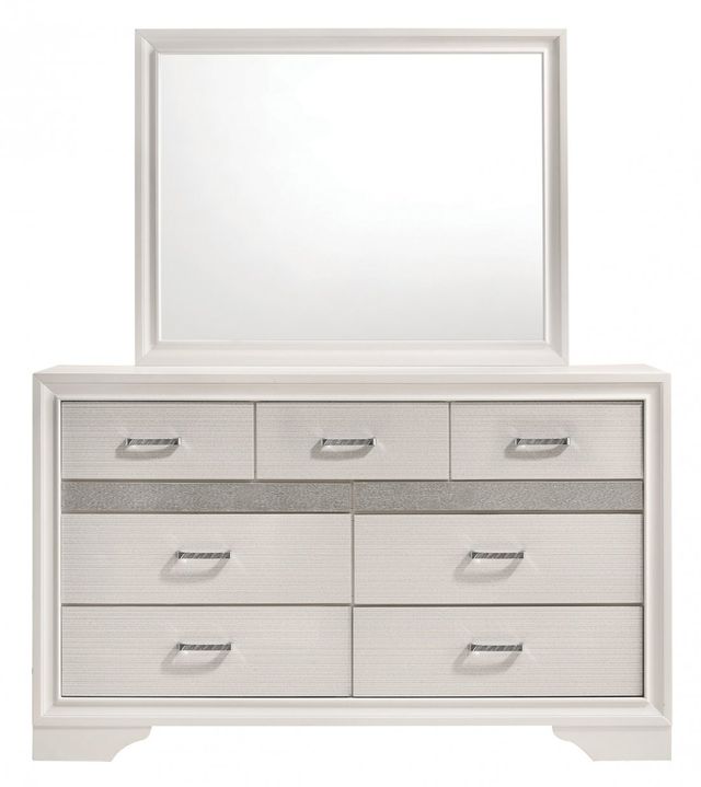 Coaster® Miranda White Dresser Mirror-2