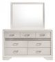 Coaster® Miranda White Dresser Mirror-2