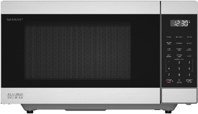Sharp® 1.1 Cu. Ft.  Stainless Steel Countertop Microwave Oven with Inverter Technology-0