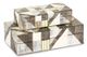 Currey & Company Modernist Bone and Horn Boxes-1