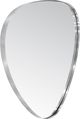 Meridian Furniture Finch Brushed Silver 36" Mirror-1