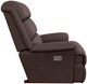 La-Z-Boy® Astor Chestnut Leather Power Rocking Recliner with Headrest-2