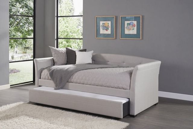 HH2 Home Morgan Dove Gray Twin Youth Daybed with Trundle-2