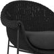 Four Hands Suerte Arashi Ink/ Dark Black Hyacinth Acrylic/Polyethylene Outdoor Chair -5