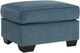 Signature Design by Ashley® Cashton Blue Ottoman-0