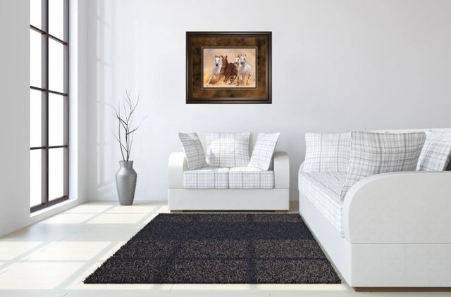 Classy Living Loya_Ya Horses In Dust Wall Art-1
