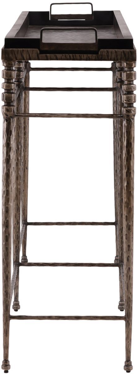 Furniture Classics Goodall Warm Natural Console with Iron Base-2