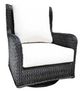CabanaCoast® Customizable Hudson Wicker Outdoor Swivel Glider Chair-0
