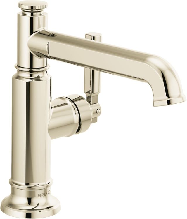 Brizo Invari® Brilliance® Polished Nickel Single Handle Lavatory Faucet-0