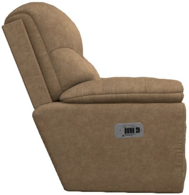 La-Z-Boy® Morrison Camel Power Rocking Recliner with Headrest and Lumbar-3