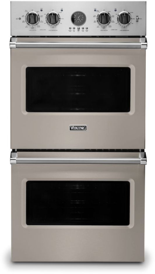 Viking® 5 Series 27" Pacific Grey Professional Built In Double Electric Premiere Wall Oven-0