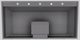 Vent-A-Hood® Designer Series 48" Gunsmoke Wall Mounted Range Hood-1